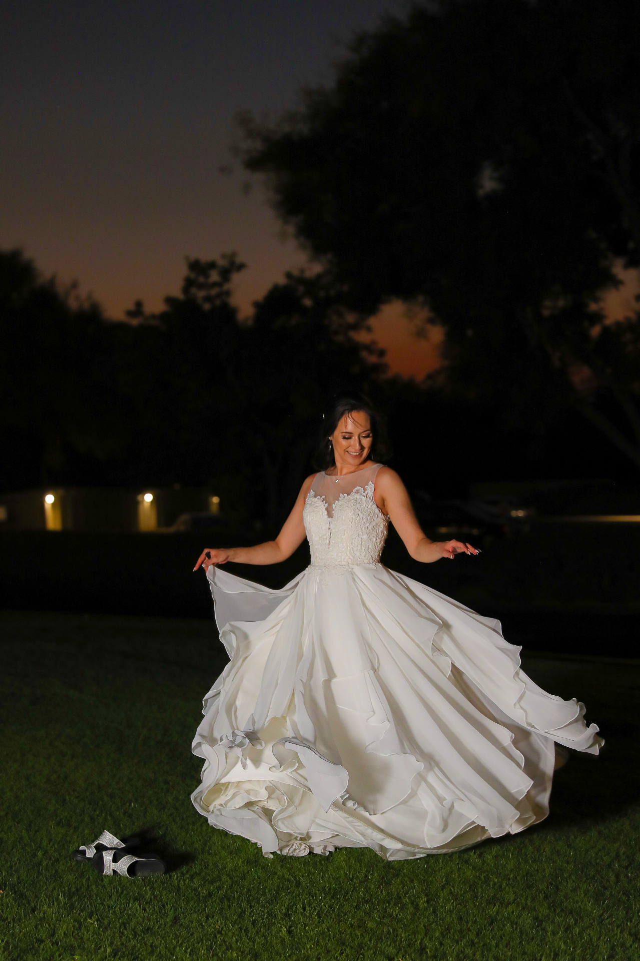 A quiet, candid moment captured by Yours & Mine Productions